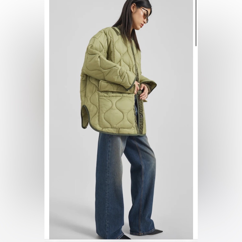 The Frankie Shop Tessie Quilted Jacket - Picture 3 of 9